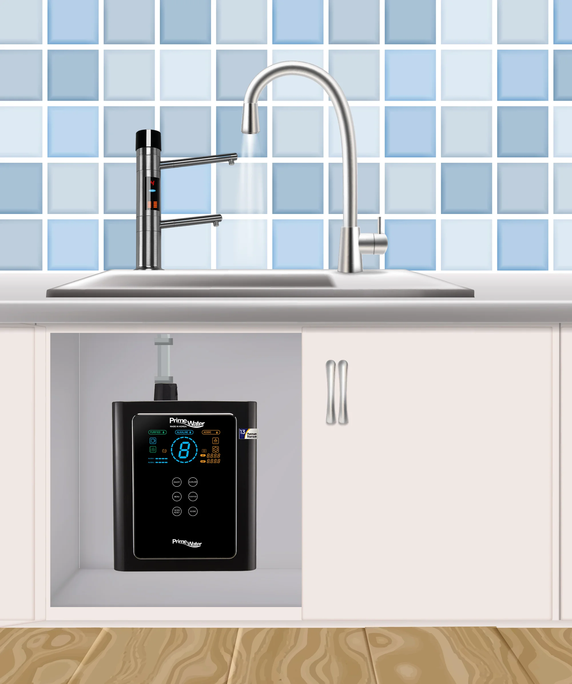 Under-Sink Smart Faucets